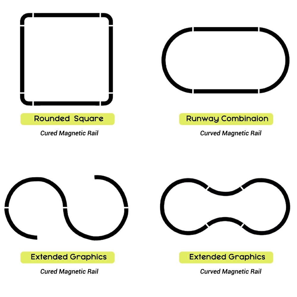 Lumotrax Custom Track Rails